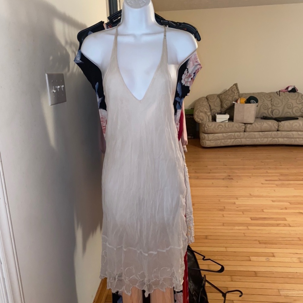Ivory Slip Dress SOLD